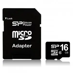 CARTE MEMOIRE SILICON POWER 16 GB