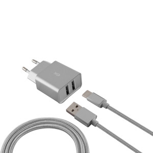 CHARGEUR SECTEUR KSIX 2 USB...