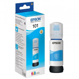 BOUTEILLE D'ENCRE ORIGINAL EPSON 101 70ML CYAN