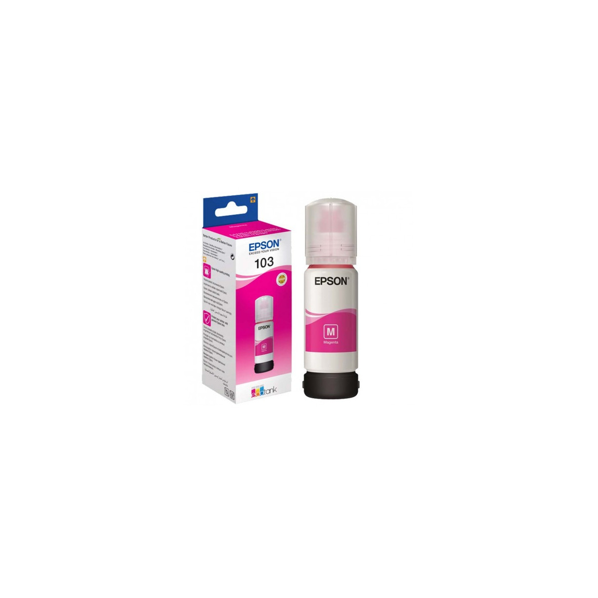 BOUTEILLE D'ENCRE ORIGINAL EPSON 103 70ML MAGENTA