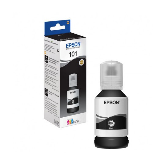BOUTEILLE D'ENCRE ORIGINAL EPSON C13T03V14A 127ML NOIR