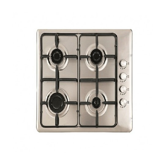 PLAQUE DE CUISSON FRANCO 60341-I 4FEUX 60CM INOX
