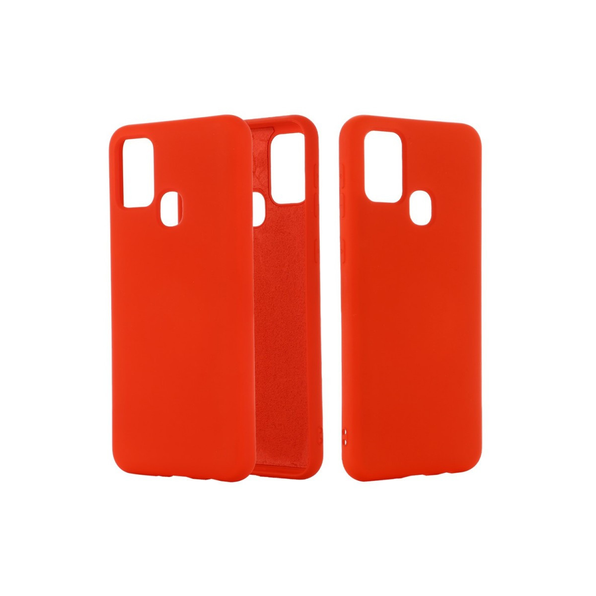 COQUE SILICONE SAMSUNG A21S ROUGE