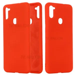 COQUE SILICONE SAMSUNG A11S ROUGE