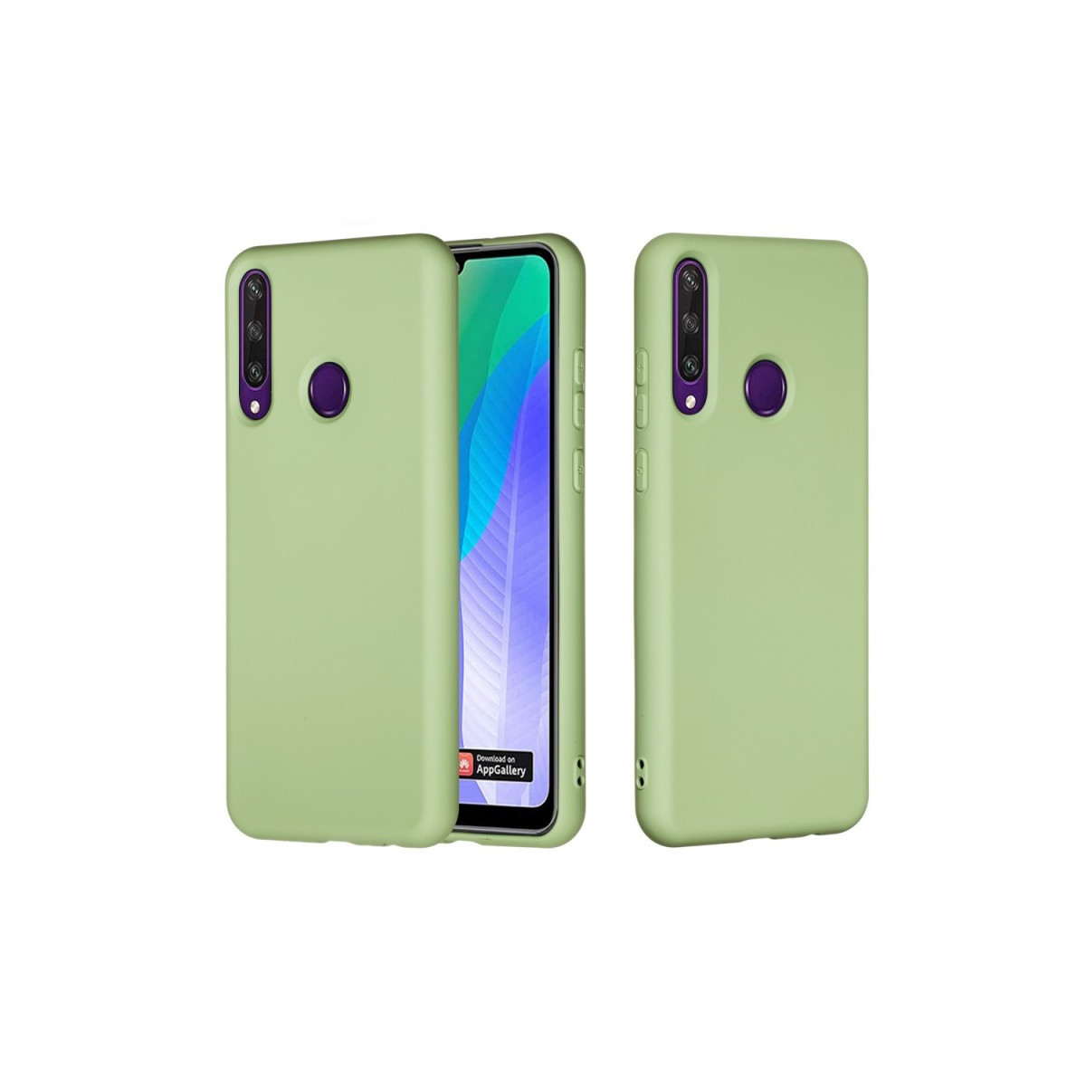 SILCONE NEO HUAWEI Y6P GREEN