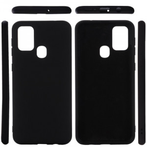 COQUE SILICONE SAMSUNG A21S NOIR