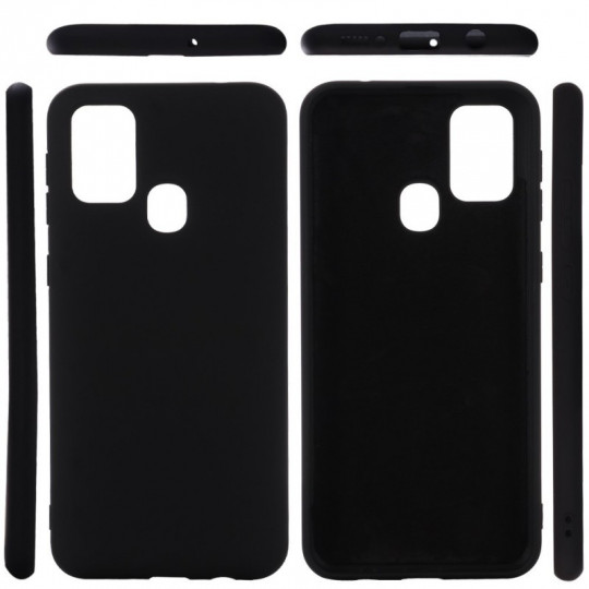 COQUE SILICONE SAMSUNG A21S NOIR