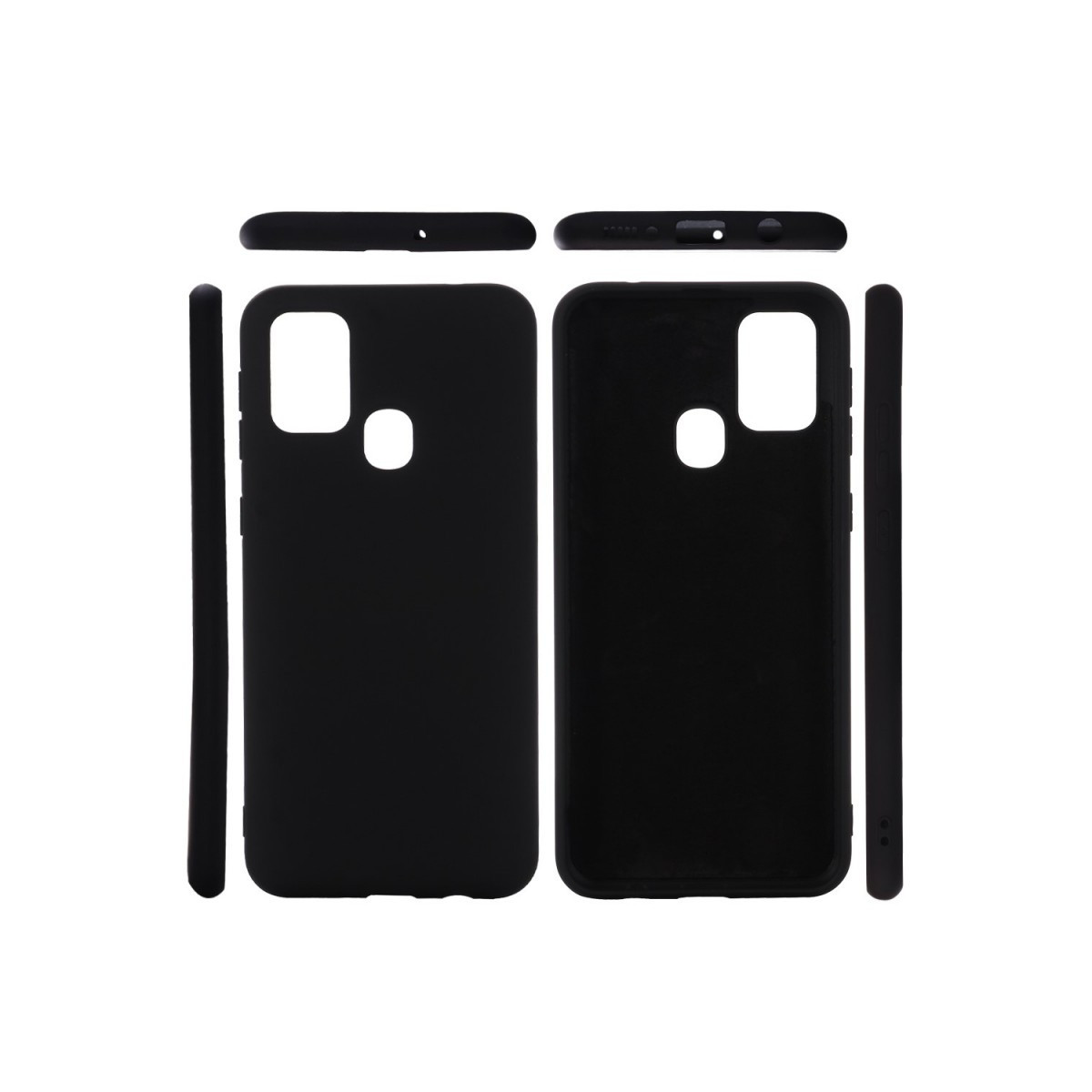 COQUE SILICONE SAMSUNG A21S NOIR