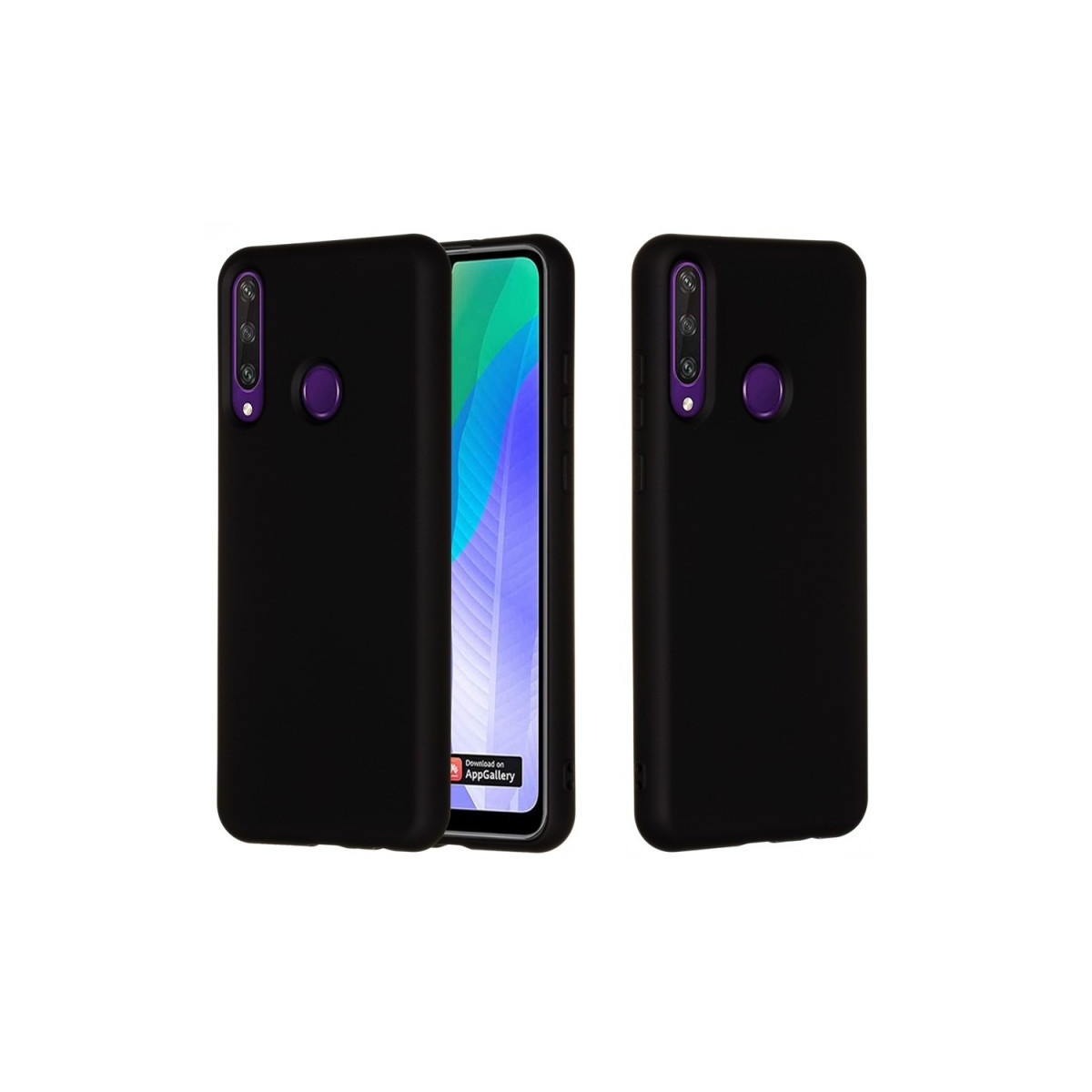SILCONE NEO HUAWEI Y6P BLACK