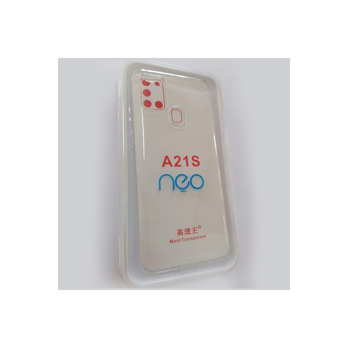 COQUE SILICONE SAMSUNG A21S TRANSPARENT