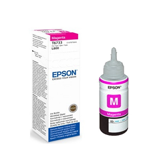 BOUTEILLE ENCRE ORIGINAL EPSON T6733 70ML MAGENTA