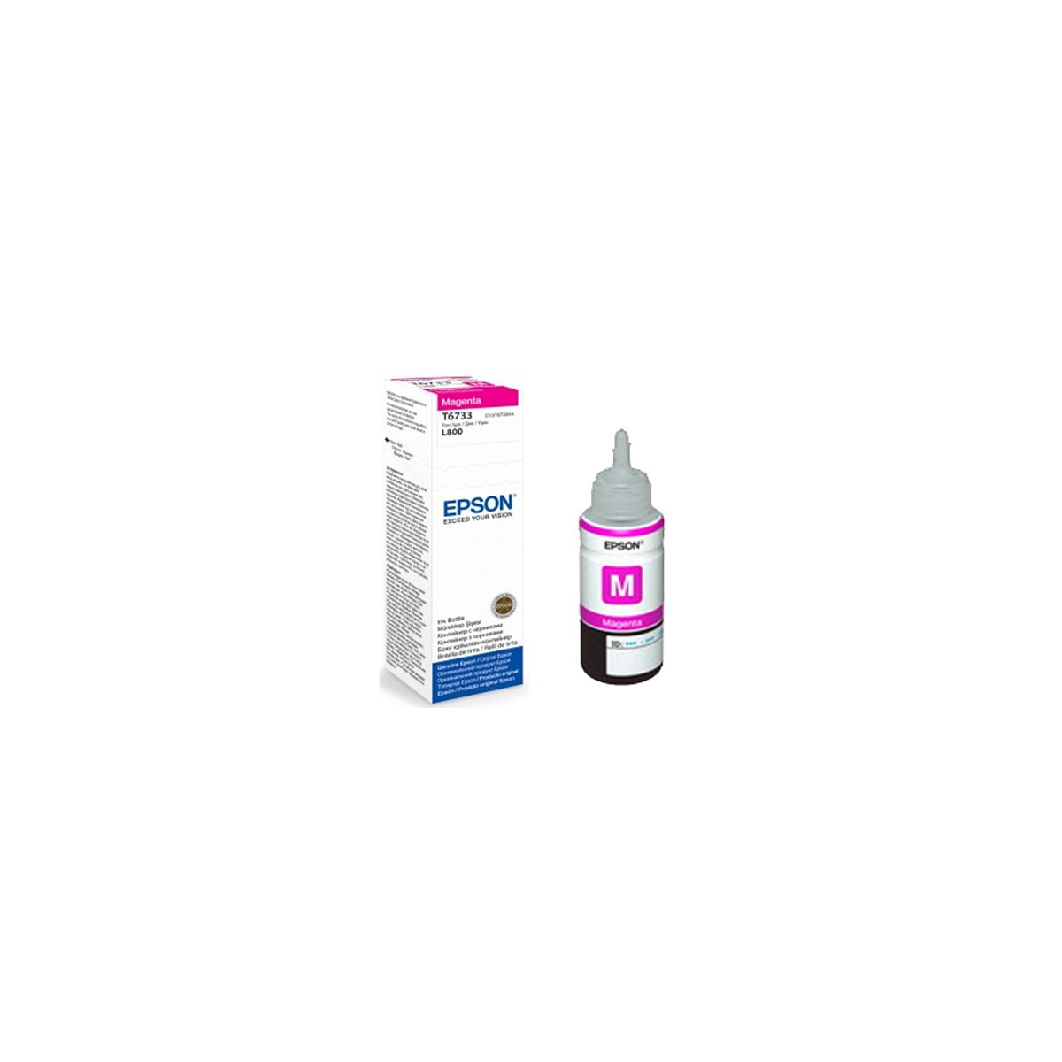 BOUTEILLE ENCRE ORIGINAL EPSON T6733 70ML MAGENTA