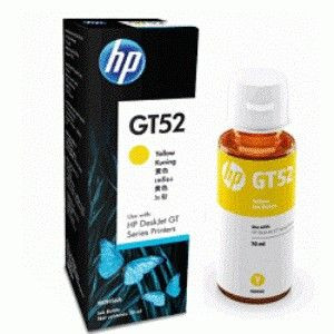 BOUTEILLE ENCRE HP GT52 YELLOW
