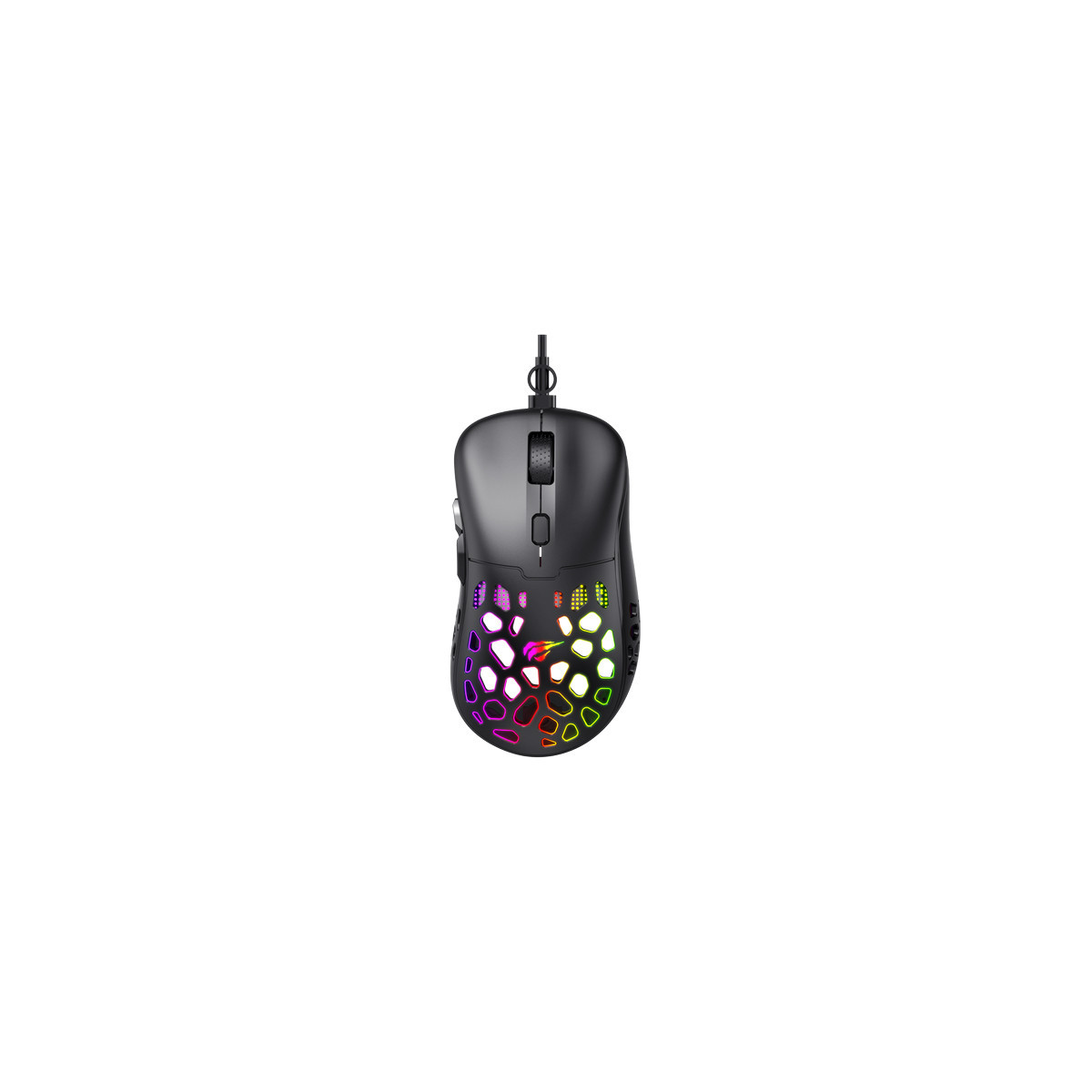 SOURIS OPTIQUE USB GAMER HAVIT RGB BACKLIT Programmable - HV-MS955 - Noir
