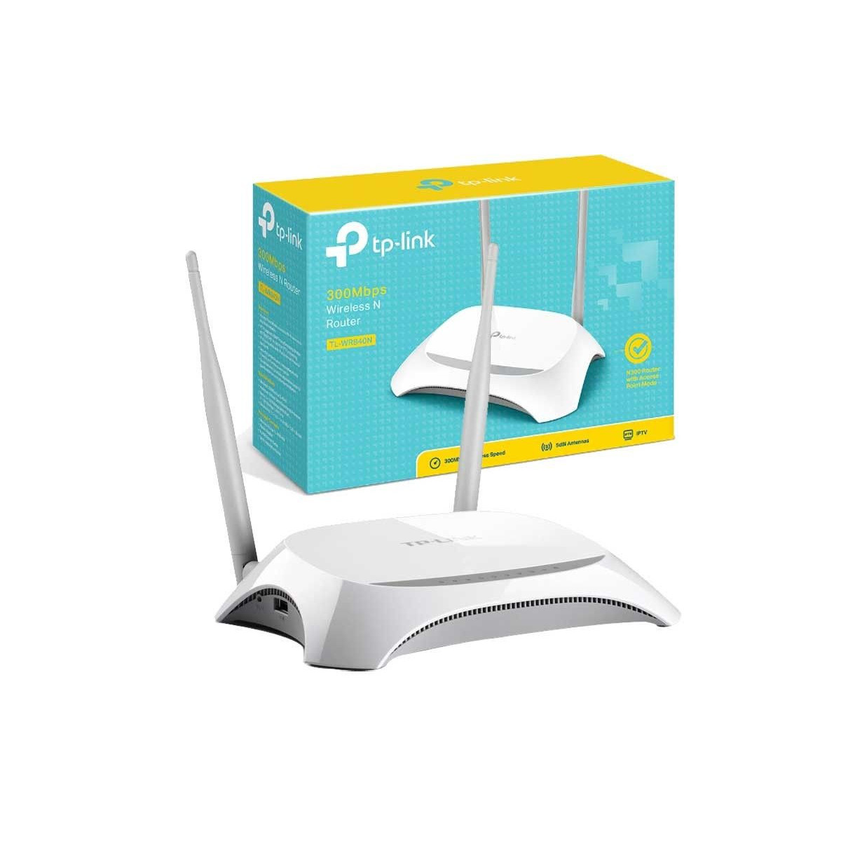 POINT D'ACCESS / ROUTEUR TP-LINK TL-WR840N WI-FI N 300 MBPS 4Ports