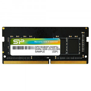 BARRETTE MEMOIRE 16GB DDR4 3200 MHZ SILICON POWER CL22 POUR PORTABLE