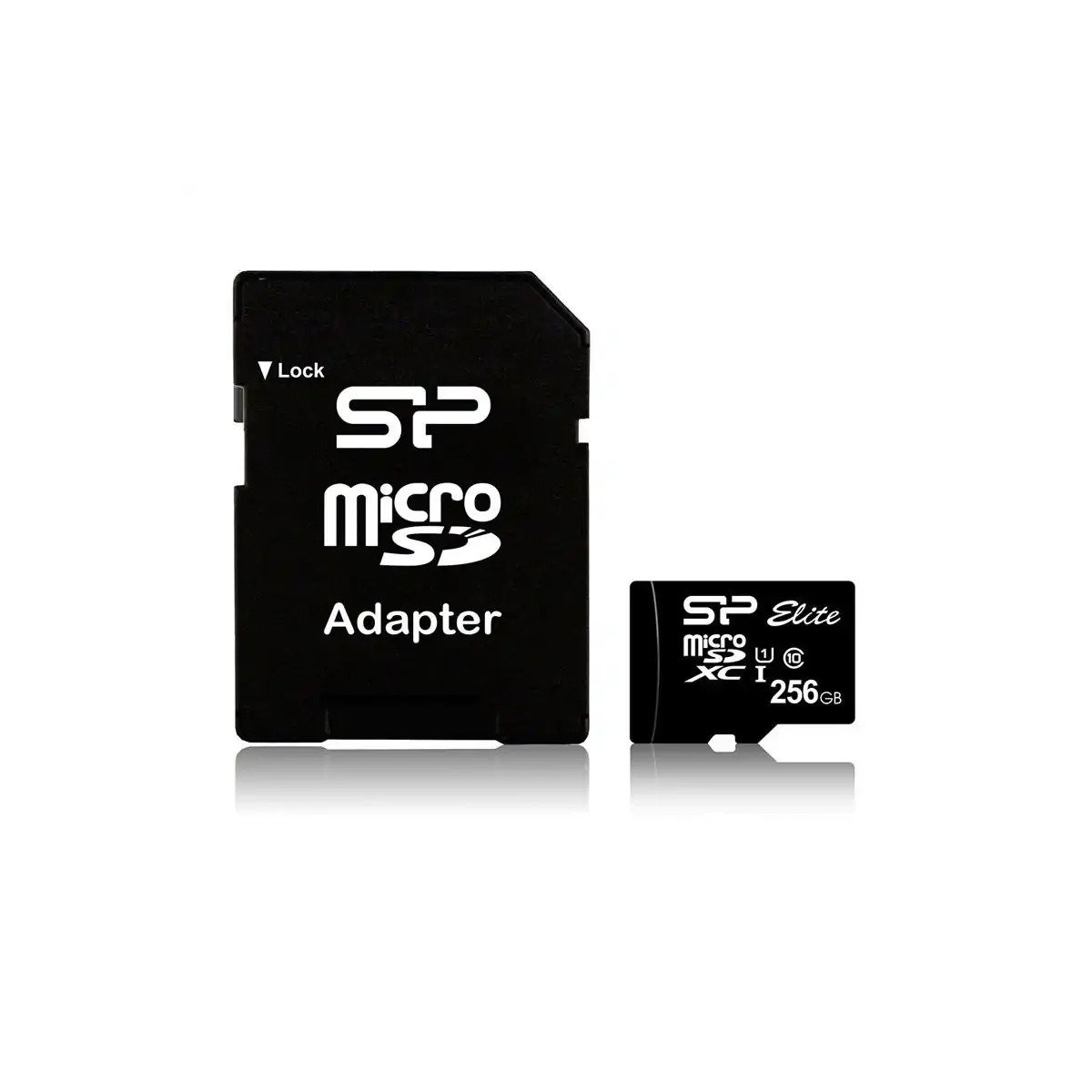 CARTE MEMOIRE SILICON POWER 256GB MicroSDHC AVEC ADAPTATEUR