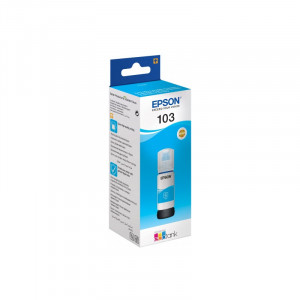 BOUTEILLE D'ENCRE ORIGINAL EPSON 103 70ML CYAN
