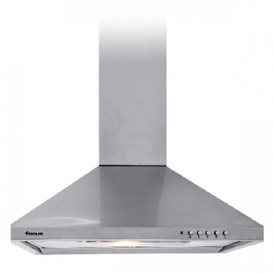 HOTTE PYRAMIDALE FOCUS F605X 60CM - INOX