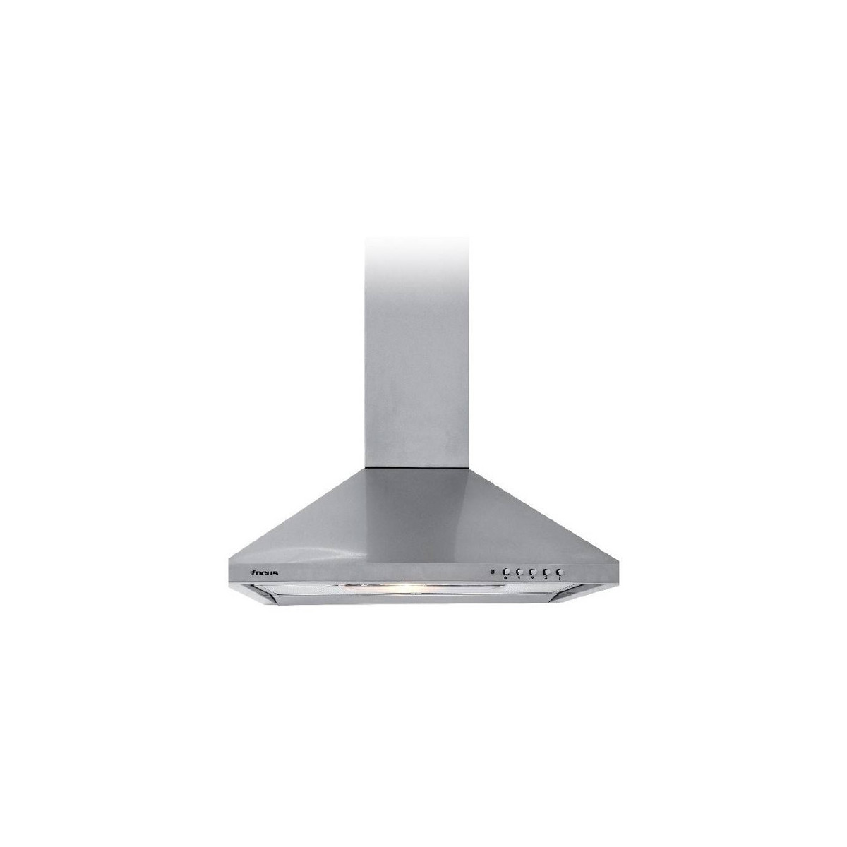 HOTTE PYRAMIDALE FOCUS F605X 60CM - INOX