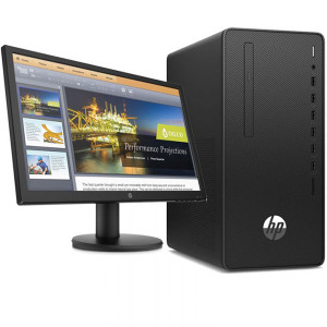 PC DE BUREAU HP PRO 300 G6 I3-10100 4GB/1TB /Ecran HP P21 /Fd