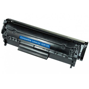 TONER ADAPTABLE UNIVERSEL HP/CANON Q2612A NOIR
