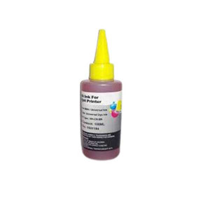 BOUTEILLE D'ENCRE ADAPTABLE UNIVERSELLE 100ML YELLOW