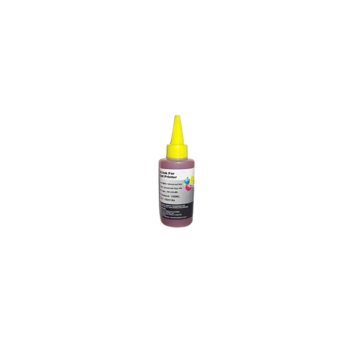 BOUTEILLE D'ENCRE ADAPTABLE UNIVERSELLE 100ML YELLOW