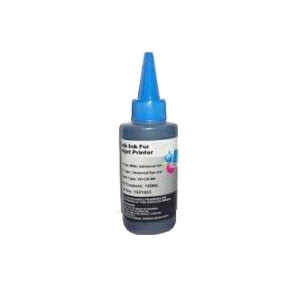 BOUTEILLE D'ENCRE ADAPTABLE UNIVERSELLE 100ML CYAN