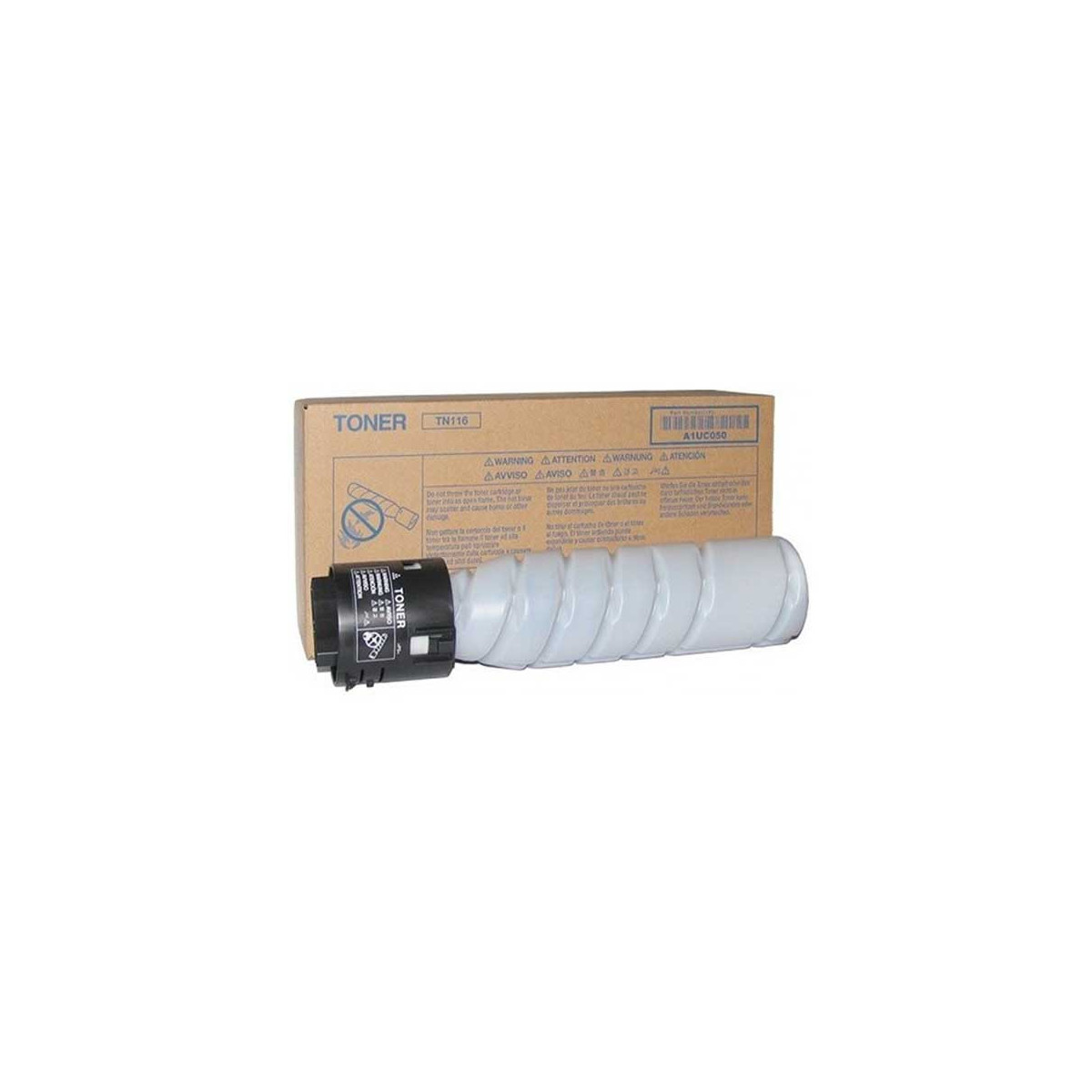 TONER ADAPTABLE MINOLTA TN116/TN117/TN118 - NOIR