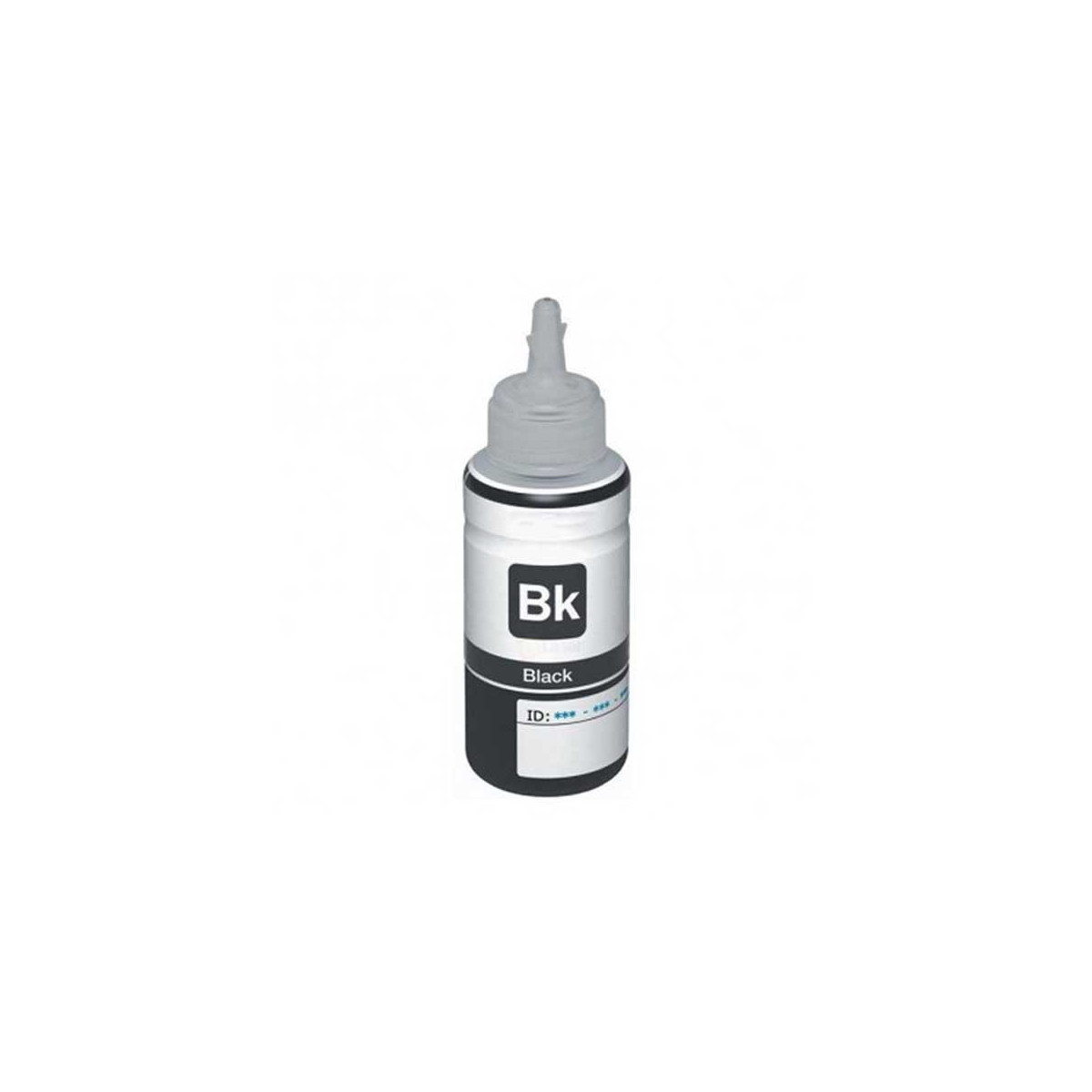 BOUTEILLE D'ENCRE ADAPTABLE T6641 POUR L100/L200/L800 - 100ML - NOIR