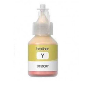 BOUTEILLE D'ENCRE ADAPTABLE BROTHER BT5000Y - 50ML - YELLOW