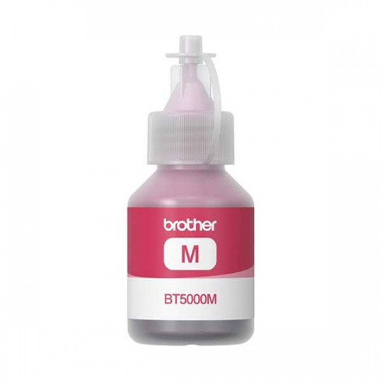 BOUTEILLE D'ENCRE ADAPTABLE BROTHER BT5000M - 50ML - MAGENTA