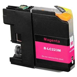 CARTOUCHE JET D'ENCRE ADAPTABLE BROTHER LC223M - MAGENTA