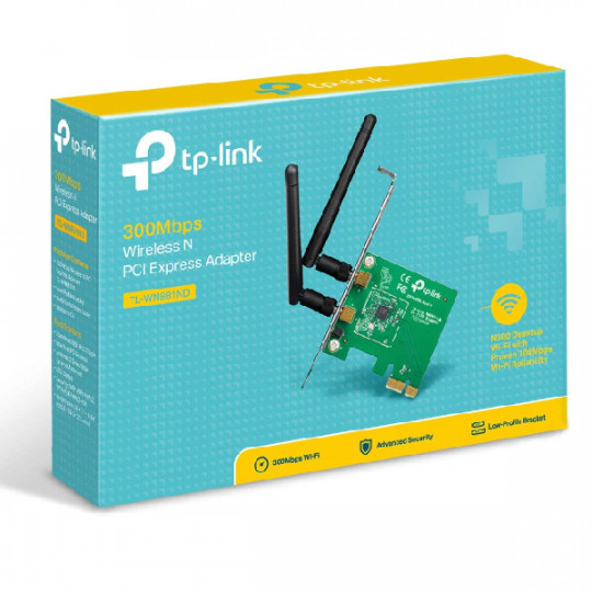 CARTE PCI EXPRESS WI-FI N 300MBPS TP-LINK TL-WN881ND