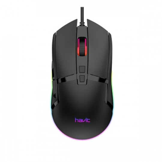 SOURIS OPTIQUE USB GAMER HAVIT HV-MS1016 RGB BACKLIT Programmable