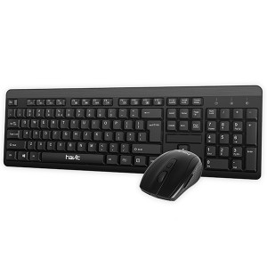 CLAVIER + SOURIS SANS FIL HAVIT KB260GCM