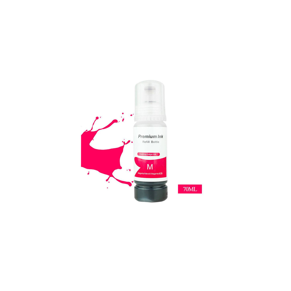 BOUTEILLE D'ENCRE ADAPTABLE EPSON 101/103 70ML MAGENTA