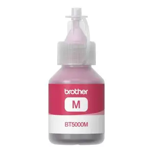 BOUTEILLE D'ENCRE ADAPTABLE BROTHER BT5000M - 100ML - MAGENTA