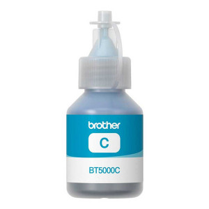 BOUTEILLE D'ENCRE ADAPTABLE BROTHER BT5000C 100ML CYAN