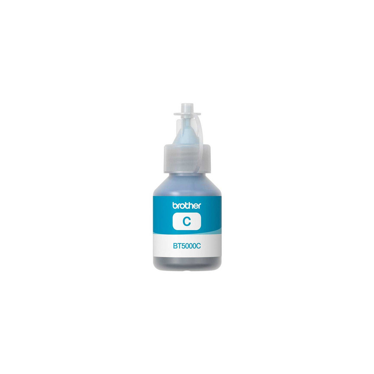 BOUTEILLE D'ENCRE ADAPTABLE BROTHER BT5000C - 100ML - CYAN