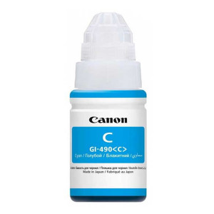 BOUTEILLE D'ENCRE ADAPTABLE CANON GI-490 CYAN