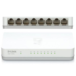 SWITCH 8 PORTS 10/100/1000 Mbps D-LINK