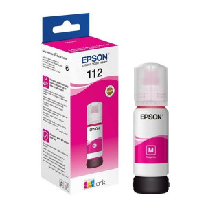 BOUTEILLE D'ENCRE ORIGINAL EPSON 112 70ML MAGENTA