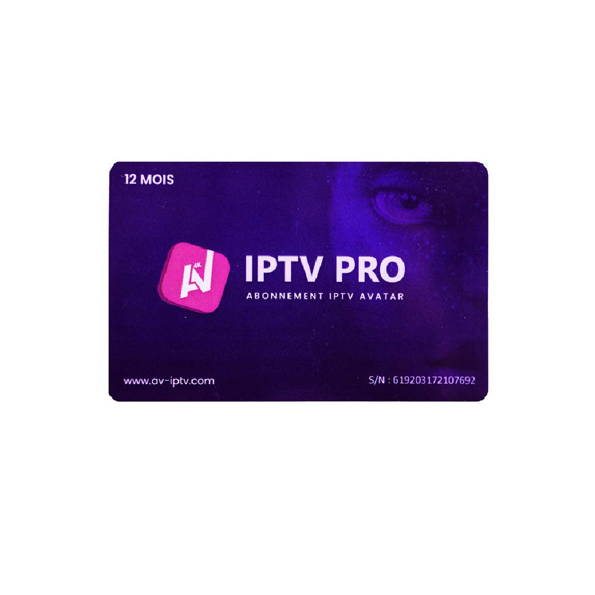 Avatar IPTV Pro Abonnement 12 Mois