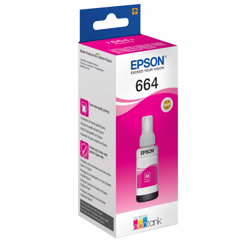 BOUTEILLE D'ENCRE ORIGINAL EPSON MAGENTA