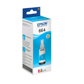 BOUTEILLE D'ENCRE ORIGINAL EPSON T6642 70ML CYAN