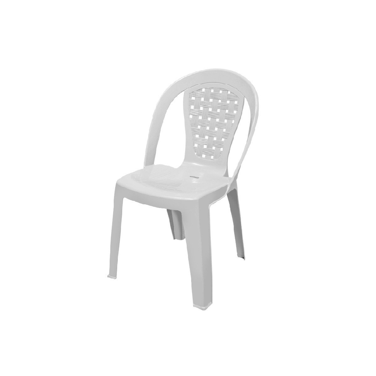 CHAISE SOTUFAB PLASTIQUE VERANDA BLANC