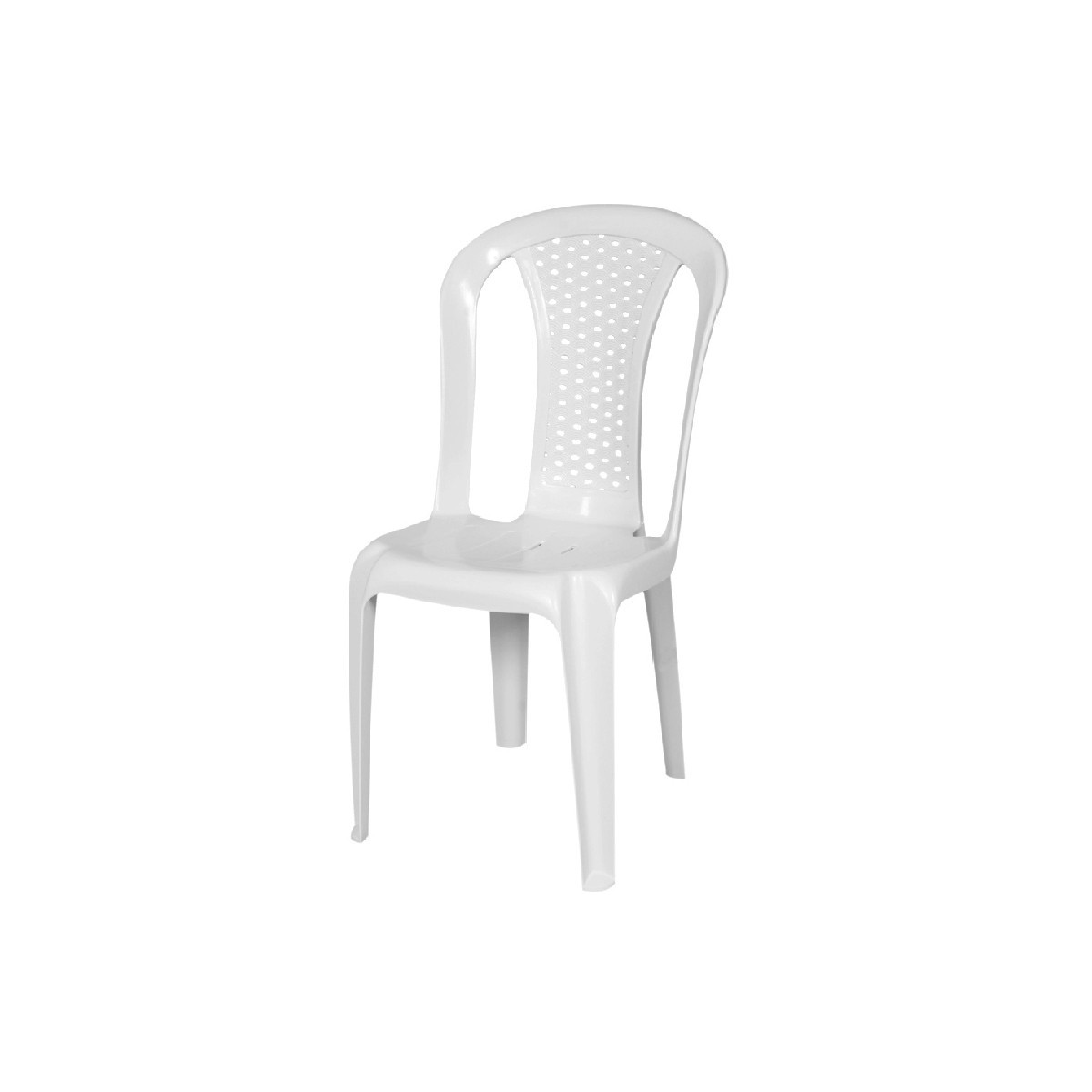 CHAISE SOTUFAB PLASTIQUE MACHMOUM BLANC