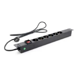 MULTIPRISE ELECTRIQUE 6PORTS RACKABLE LUCKTEK